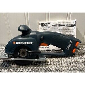 Black & Decker VersaPak 7.2V Cordless 3" Circular Saw VP600 Saw Only Great Tool